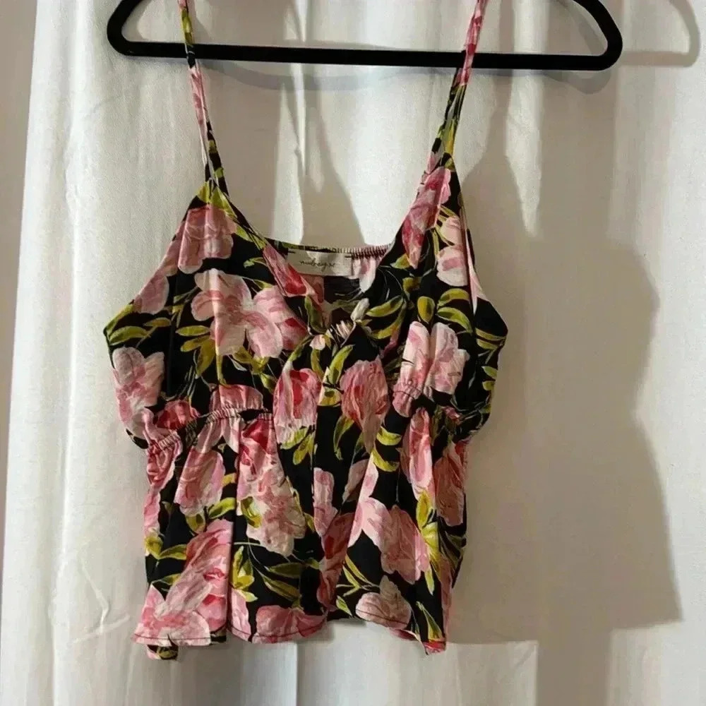 Floral Tank Blouse - Picture 6 of 9